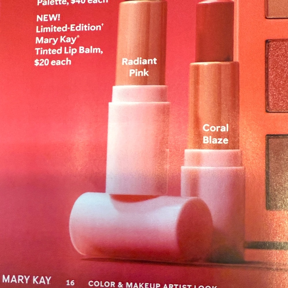 Mary Kay Tinted Lip Balm - Coral Blaze - Picture 4 of 4